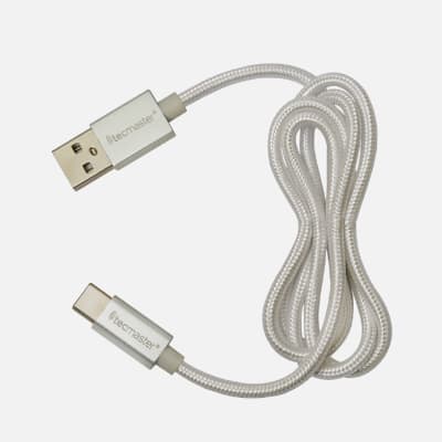 TECMASTER TYPE C TO USB CABLE  1 MT. TM-CB-M10