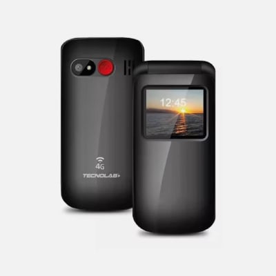 TELÉFONO 4G SENIOR TECNOLAB TL456BK1