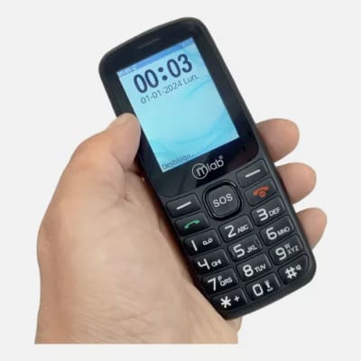 Teléfono Senior SOS Bar Style Quick & Easy 4G LTE MLAB