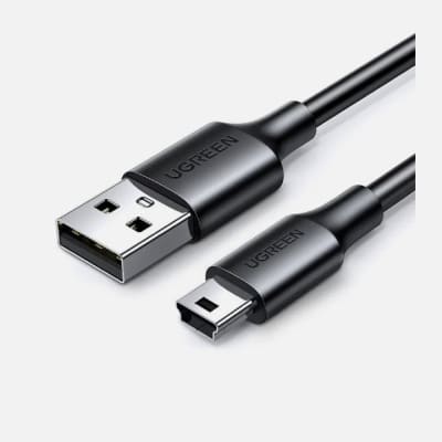 UGREEN - CABLE 2.0 5PIN MINI-USB/USB-A M/M 2M NEGRO US1321