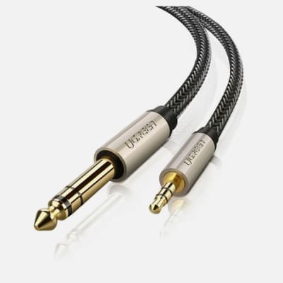 UGREEN - CABLE DE AUDIO 3.5MM/ 6.3 ESTEREO M/M 2M NEGRO1