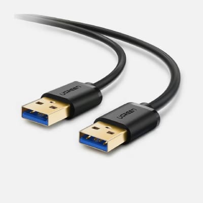 UGREEN - CABLE M/M 3.0 USB-A/USB-A 2M NEGRO US1281