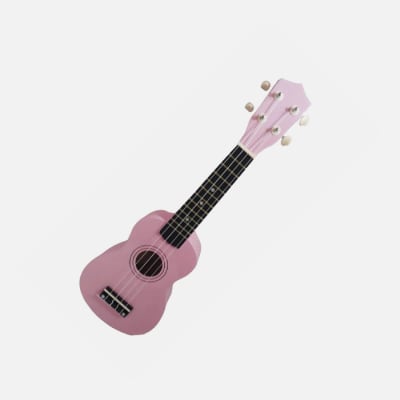 UKELELE ECON C/FUNDA NATURAL ACCACIA UFI-21PINK