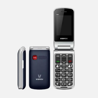 VISMOV SENIOR V909T AZUL (CLAMSHELL)1