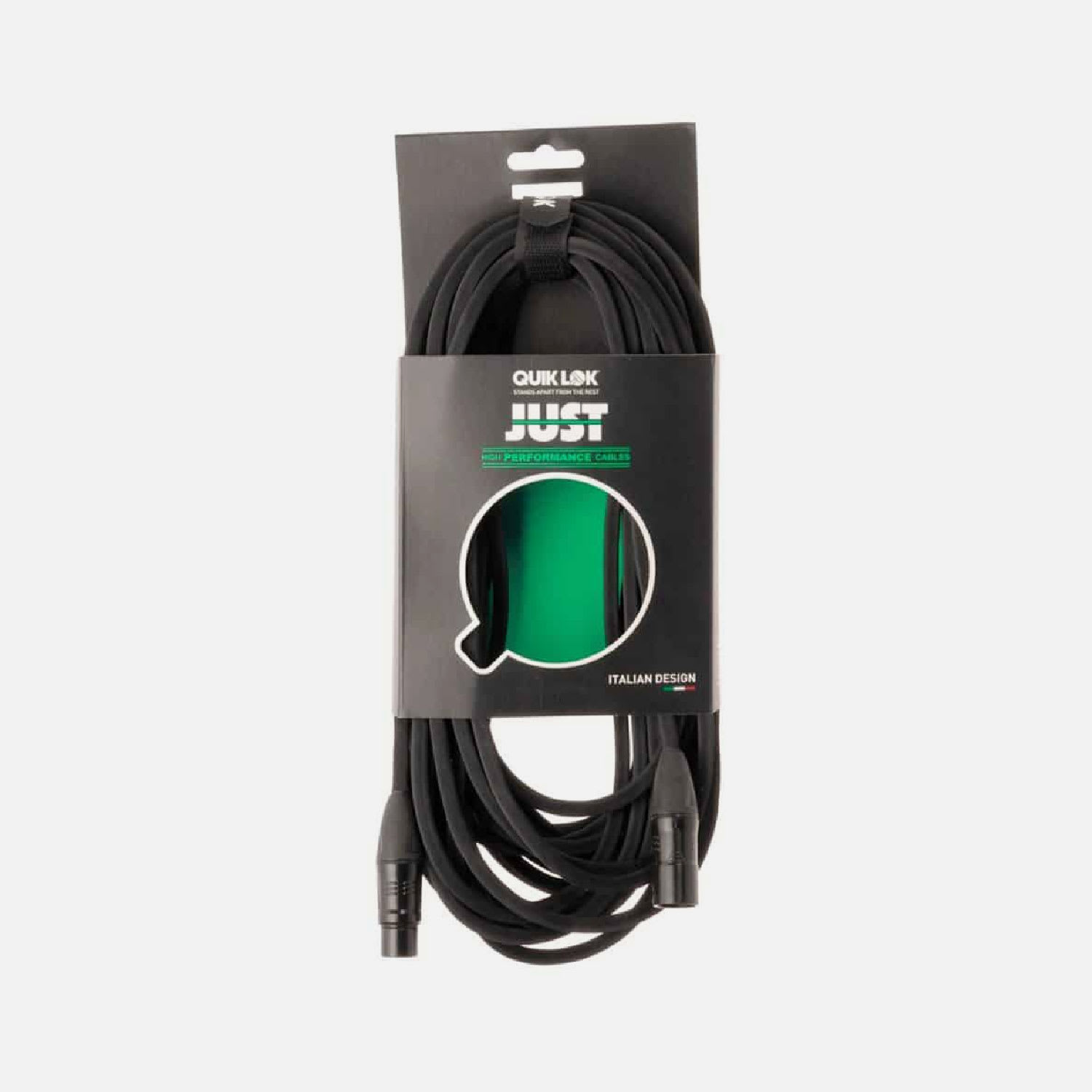 CABLE PARA MICROFONO XLR HEMBRA/MACHO JUST MF3 QUIKLOK