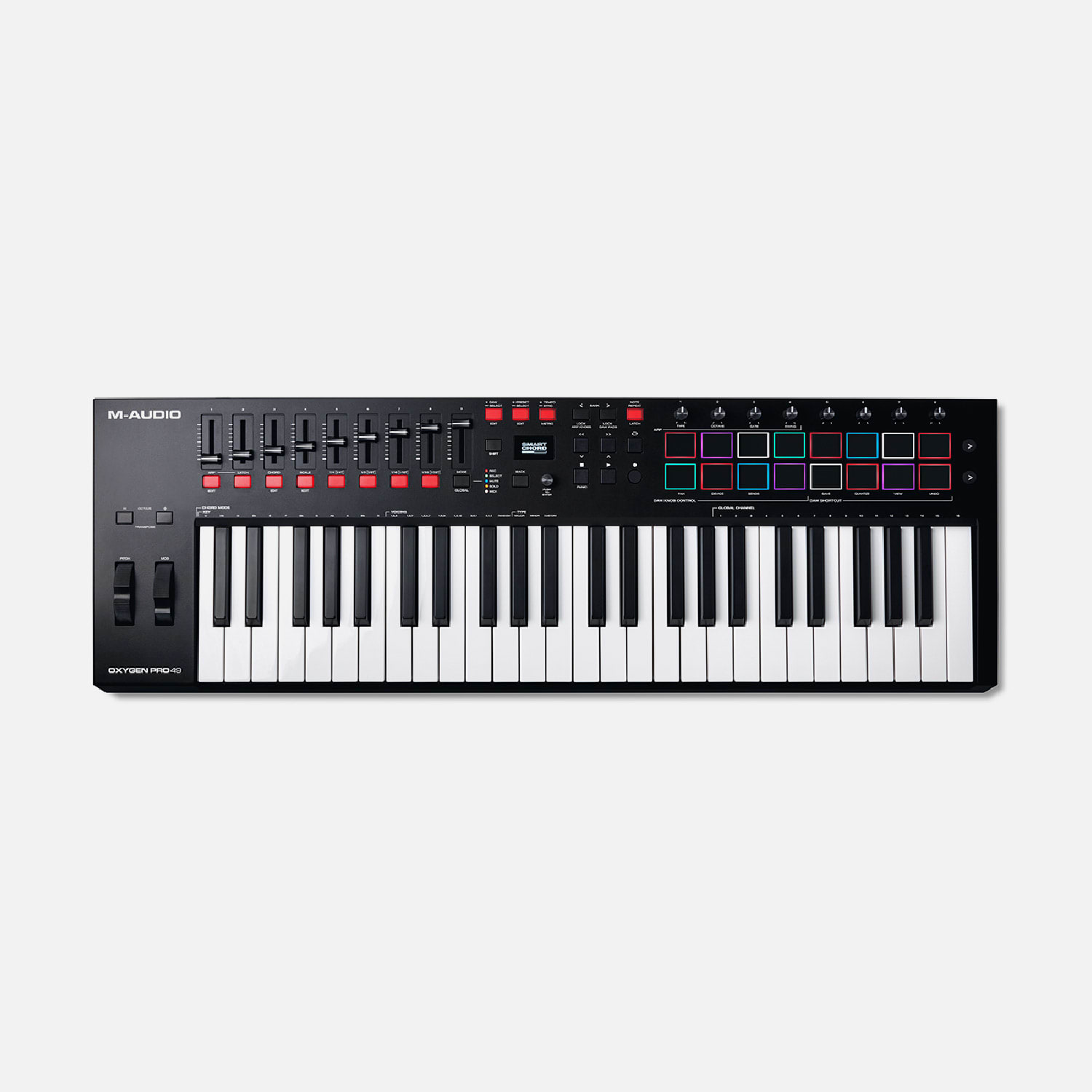 CONTROLADOR MIDI OXYGEN PRO 49 M-AUDIO