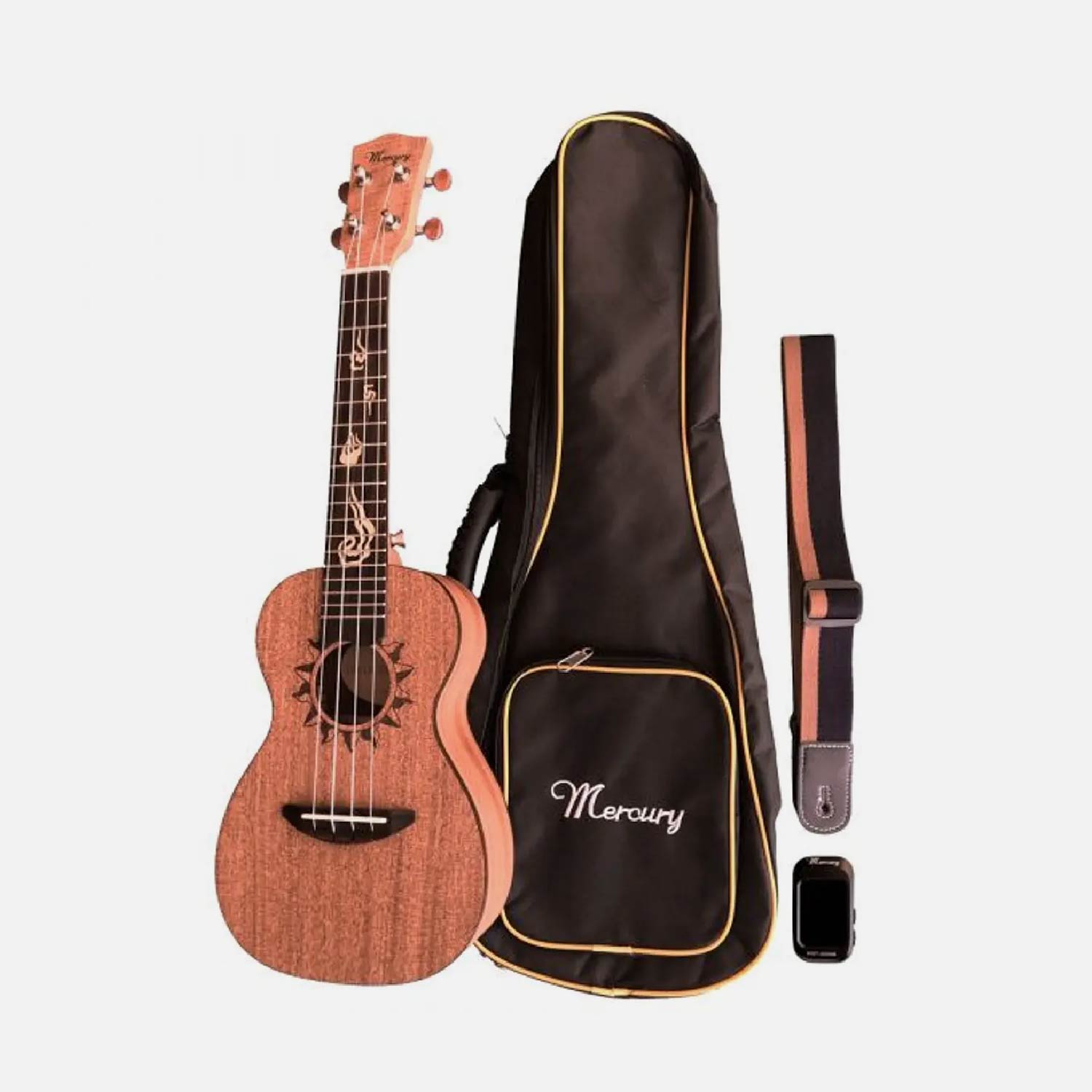 MERCURY SET UKELELE CAOBA MUK08