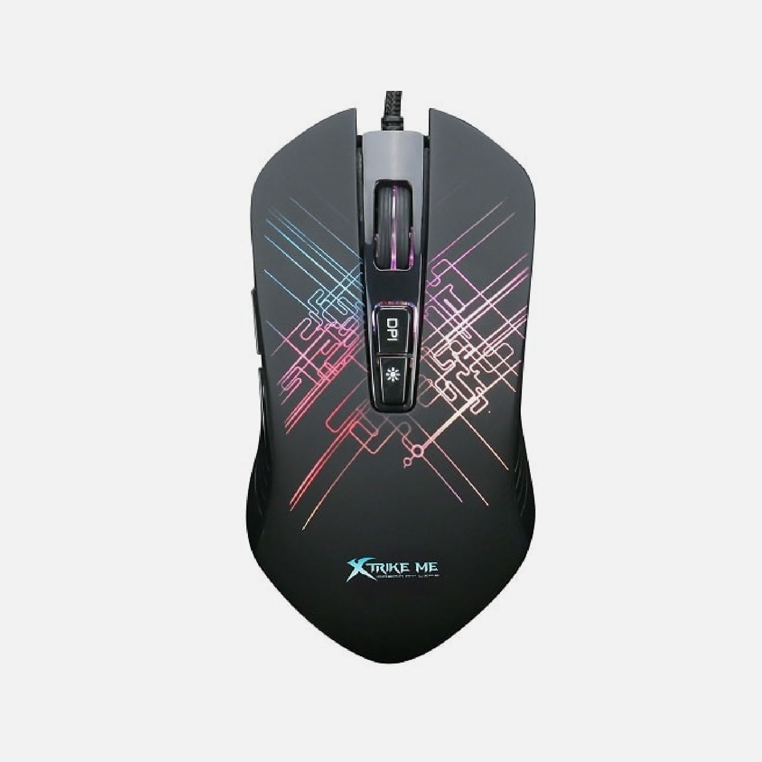 MOUSE GAMING XTRIKE ME GM-510 PRO 6400 DPI