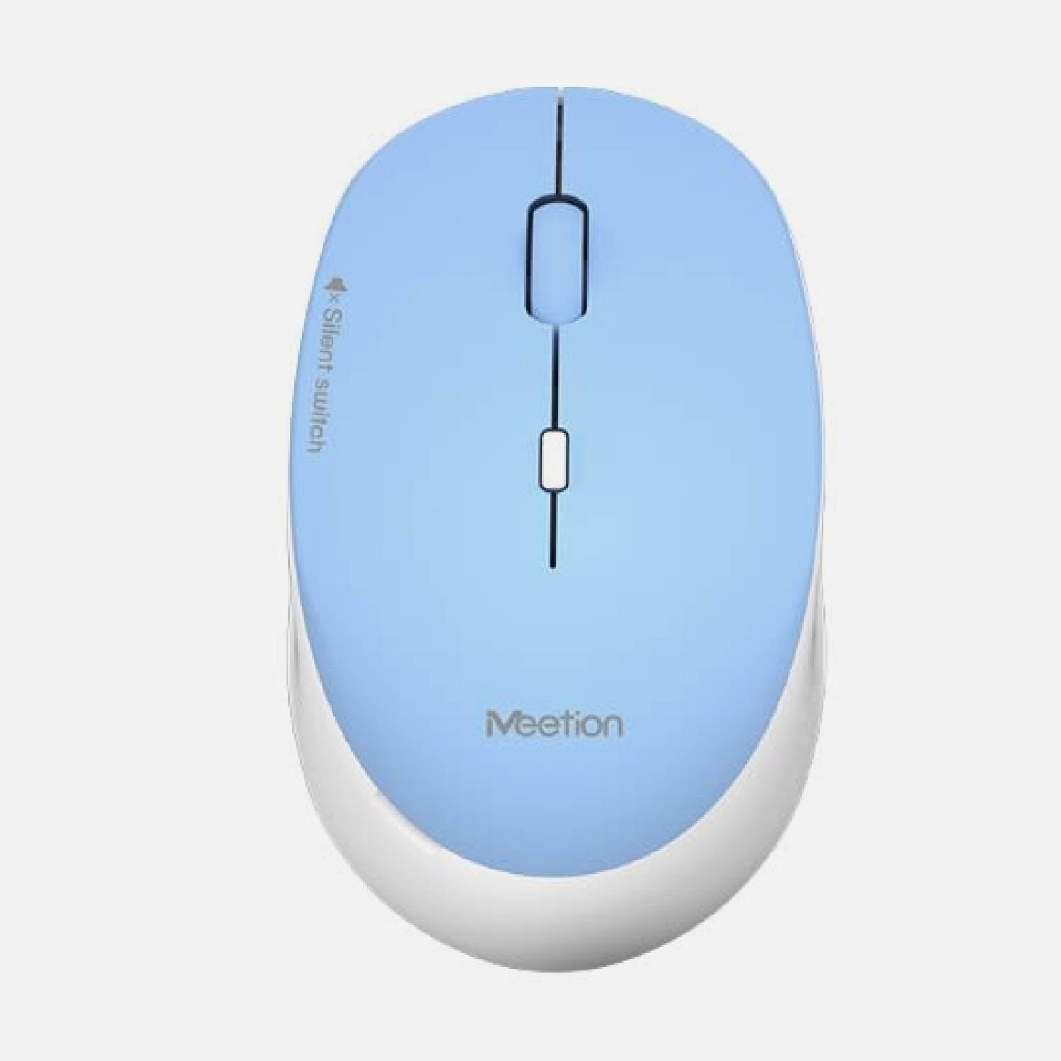 MOUSE INALAMBRICO SILENCIOSO R570 MEETION AZUL 10266