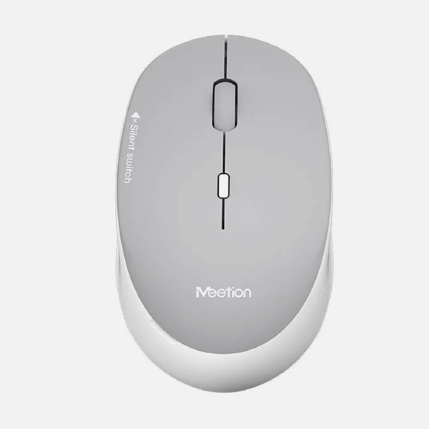 MOUSE INALAMBRICO SILENCIOSO R570 MEETION GRIS 10268