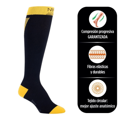 CALCETA NV-X SPORT UNISEX 15-20 AMARILLO1