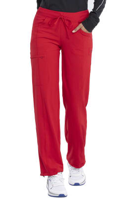 Pantalon Cherokee Infinity Antibacteriano cordon Rojo1