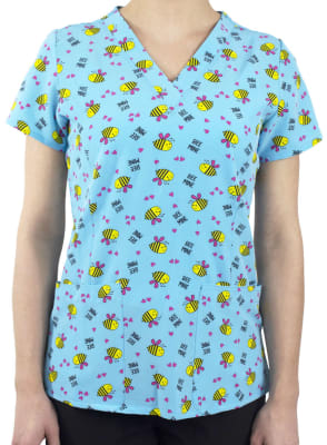 Top Estampado Maevn Calipso Abejas1