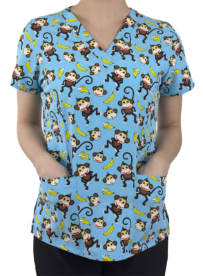 Top Estampado Maevn Calipso Monos1