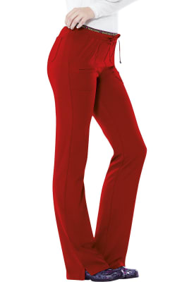 Pantalon Heartsoul Antiarrugas Rojo1