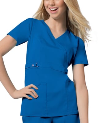 Top Cherokee Luxe Cinta metálica cintura Azul Rey1