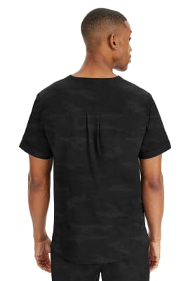 Top Healing hands diseño negro hombre