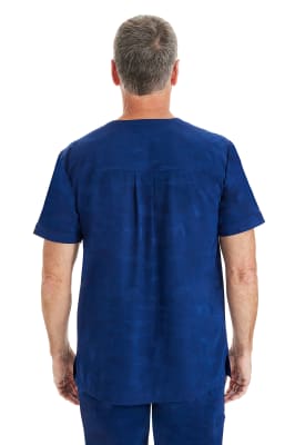 Top Healing hands diseño azul marino hombre