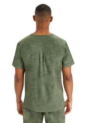 Top Healing hands diseño verde oliva hombre