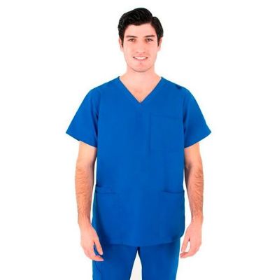 Top Lifetheards antifluidos y antibacteriano Azul rey