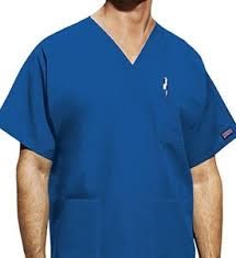 Top Azul Rey Cherokee Flexible Hombre1