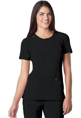 Top Cherokee Infinity Cuello Redondo Negro 1