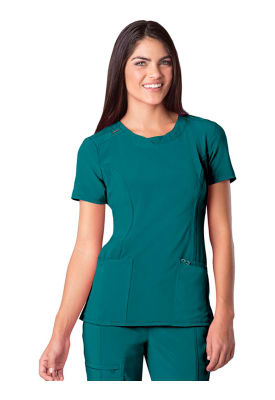 Top Cherokee Infinity Cuello Redondo Turquesa1