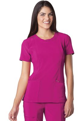 Top Cherokee Infinity Cuello Redondo Fuccia1