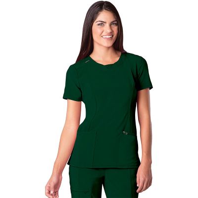 Top Cherokee Cuello Redondo Verde 1