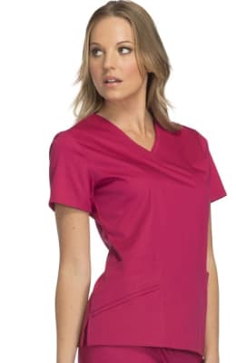 Top Cherokee Luxe Cuello V Wine1