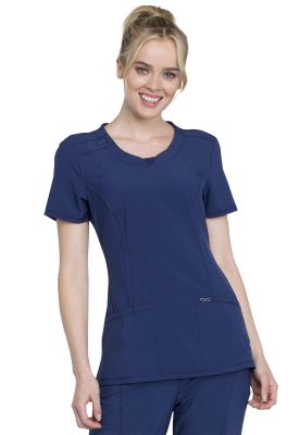 Top Cherokee Infinity Cuello Redondo Navy