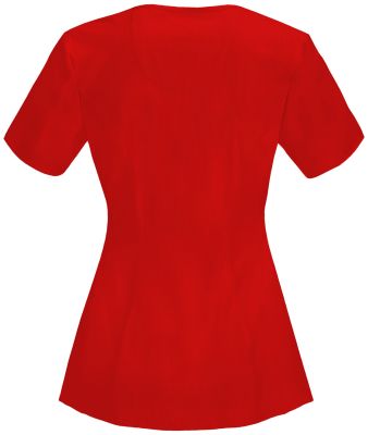 Top Cherokee Infinity Cuello Redondo Rojo