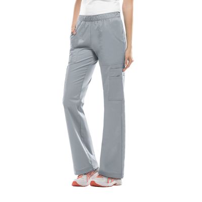 Pantalon Cherokee cargo tiro medio Gris Claro1