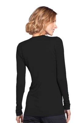 Camiseta Cherokee Manga Larga Negro