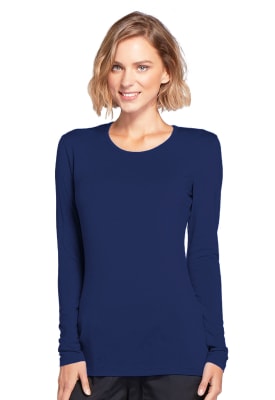 Camiseta Cherokee Manga Larga Azul Marino1