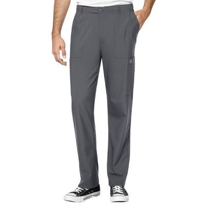 Pantalon Wonderwink Antiarrugas y Anticloro Gris Hombre1