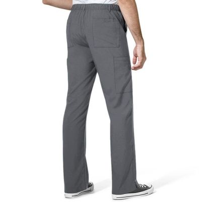 Pantalon Wonderwink Antiarrugas y Anticloro Gris Hombre