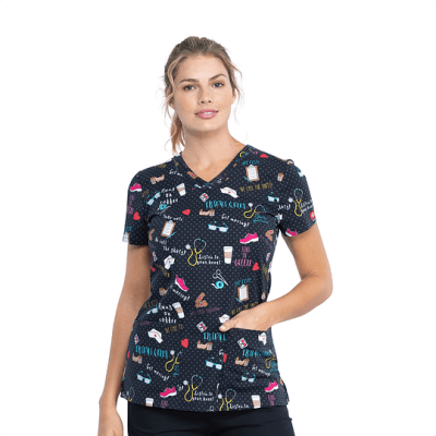 Top Dickies Negro Medicina1