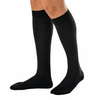 CALCETA HOMBRE JOBST 8-15 NEGRO 