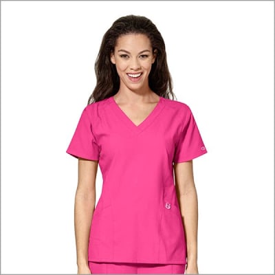 Top Wonderwink Fucsia1