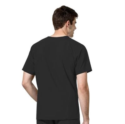 Top Wonderwink Negro antiarrugas Hombre