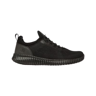 Zapatillas Skechers Negras Sin Cordones Hombre