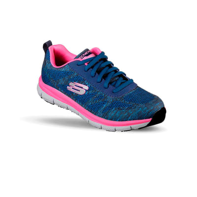 Zapatillas Skechers Work Azul