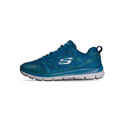 Zapatillas Skechers Work Azul Marino1