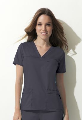 Top Dickies  Costuras Visibles Gris1