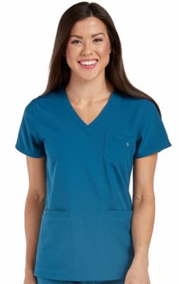 Top MedCouture Azul Caribe antiarrugas1