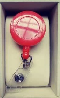 Portacredencial Yoyo Basico Azul/Rojo/Negro 1