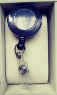 Portacredencial Yoyo Basico Azul/Rojo/Negro 