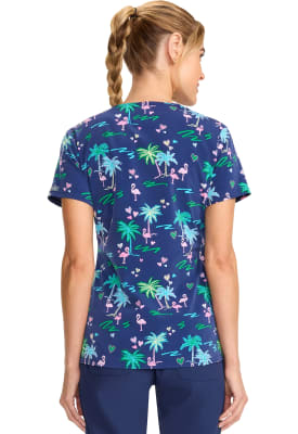 Top Medcouture Estampado Flamencos