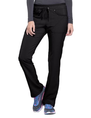 Pantalon Cherokee Iflex Tiro medio Negro1